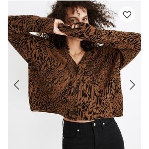 Madewell cameron ribbed sweater